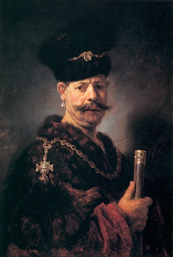 Puolalainen aatelismies tekijältä Rembrandt van Rijn