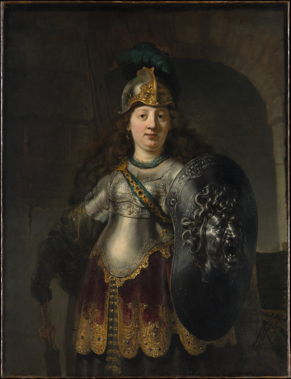 Bellona tekijältä Rembrandt van Rijn