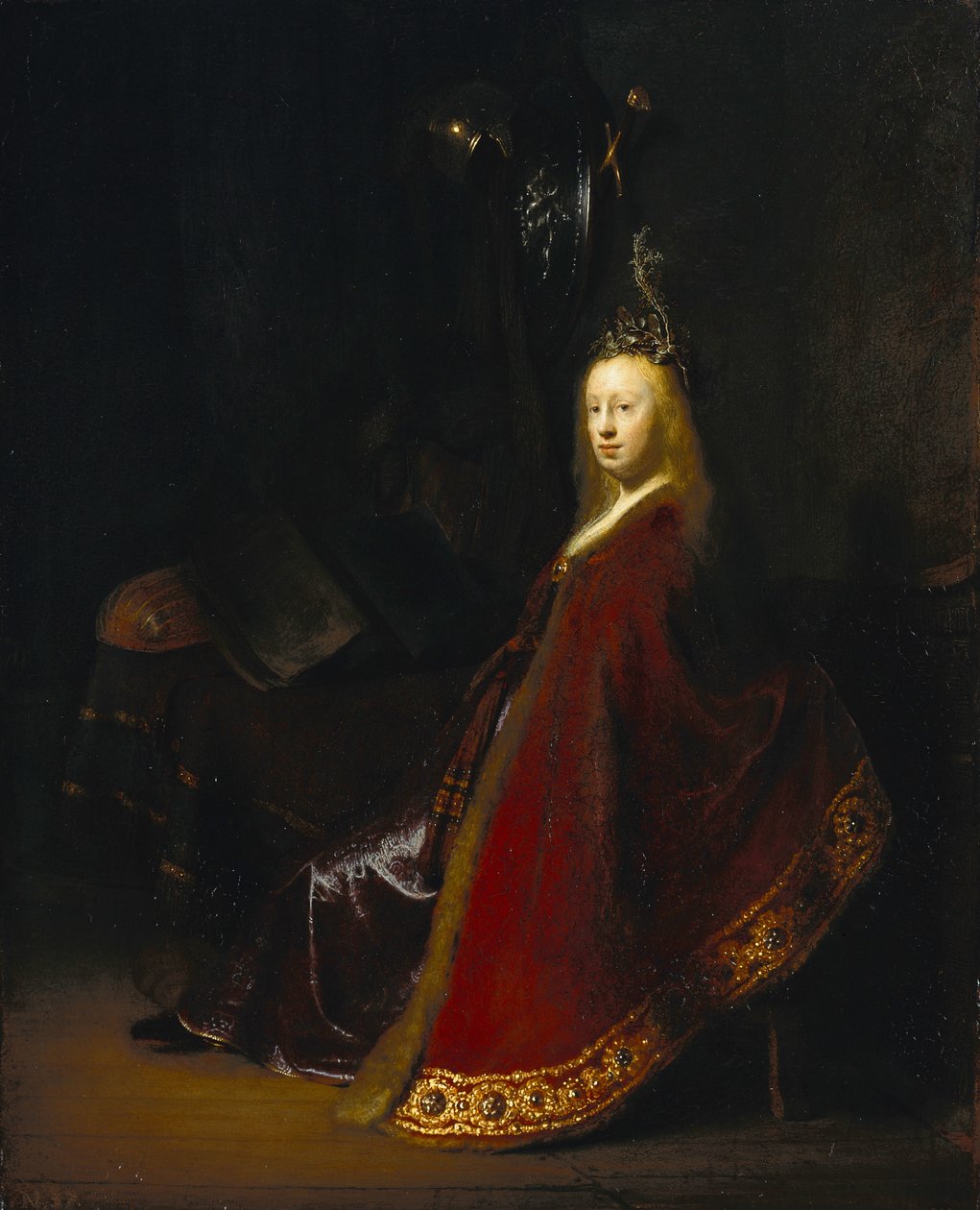 Minerva tekijältä Rembrandt van Rijn