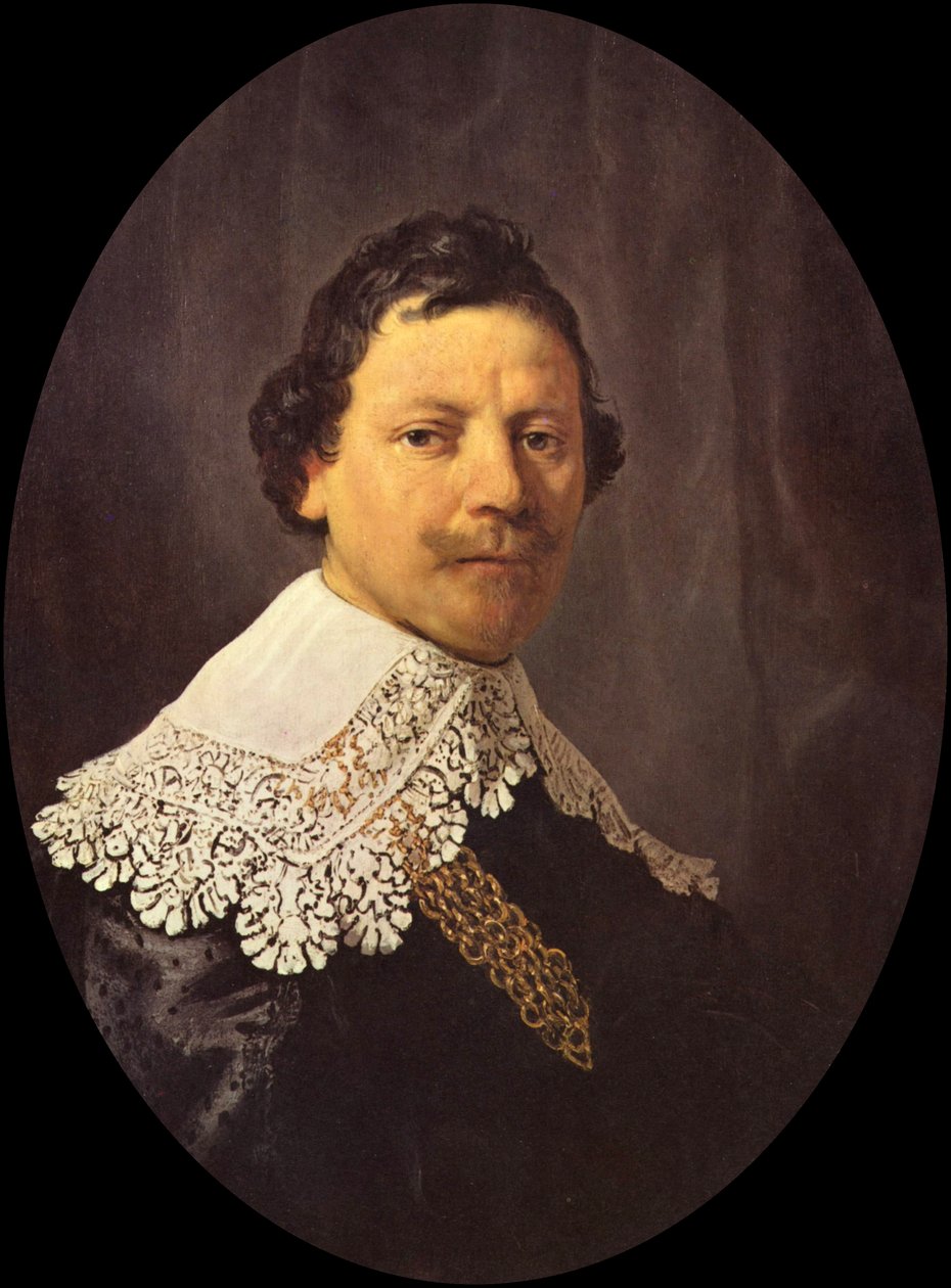 Philips Lucaszin muotokuva. tekijältä Rembrandt van Rijn
