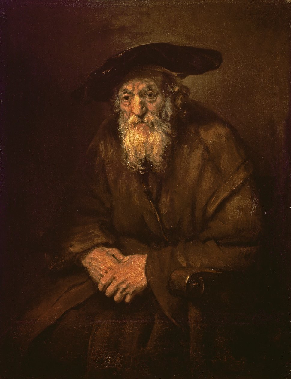 Larawan ng isang Old Jew finn tekijältä Rembrandt van Rijn