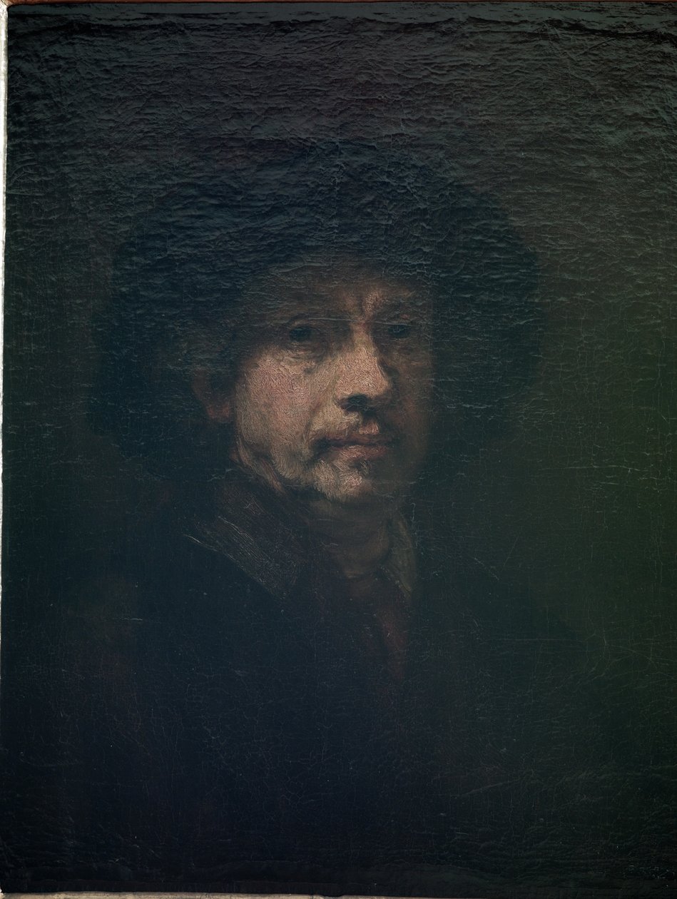 Omakuva, n. 1655 tekijältä Rembrandt van Rijn