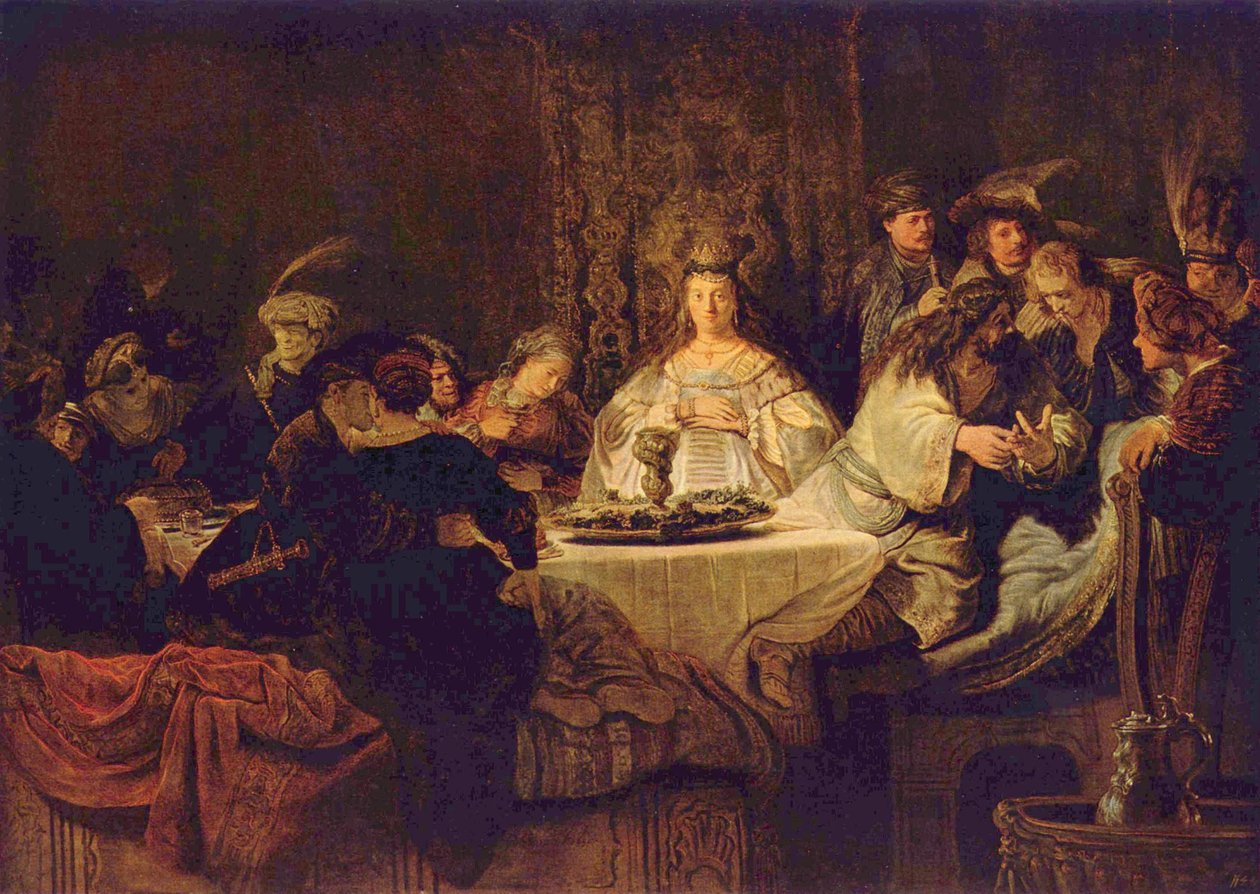 Simsonin häät tekijältä Rembrandt van Rijn
