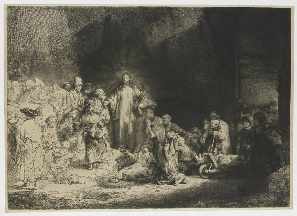 (Sata guldenia tekijältä Rembrandt van Rijn