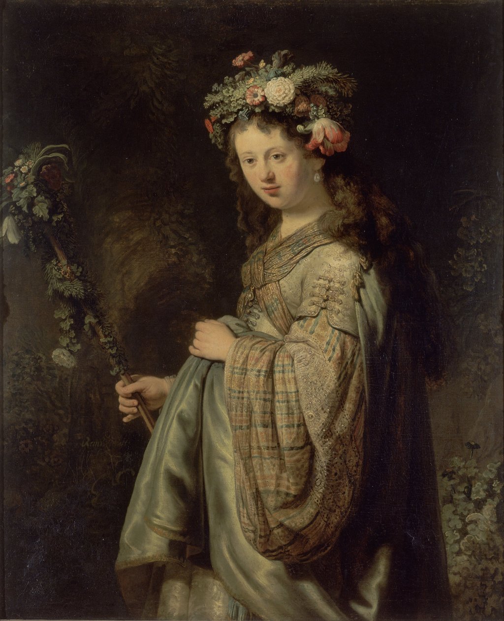 Flora tekijältä Rembrandt