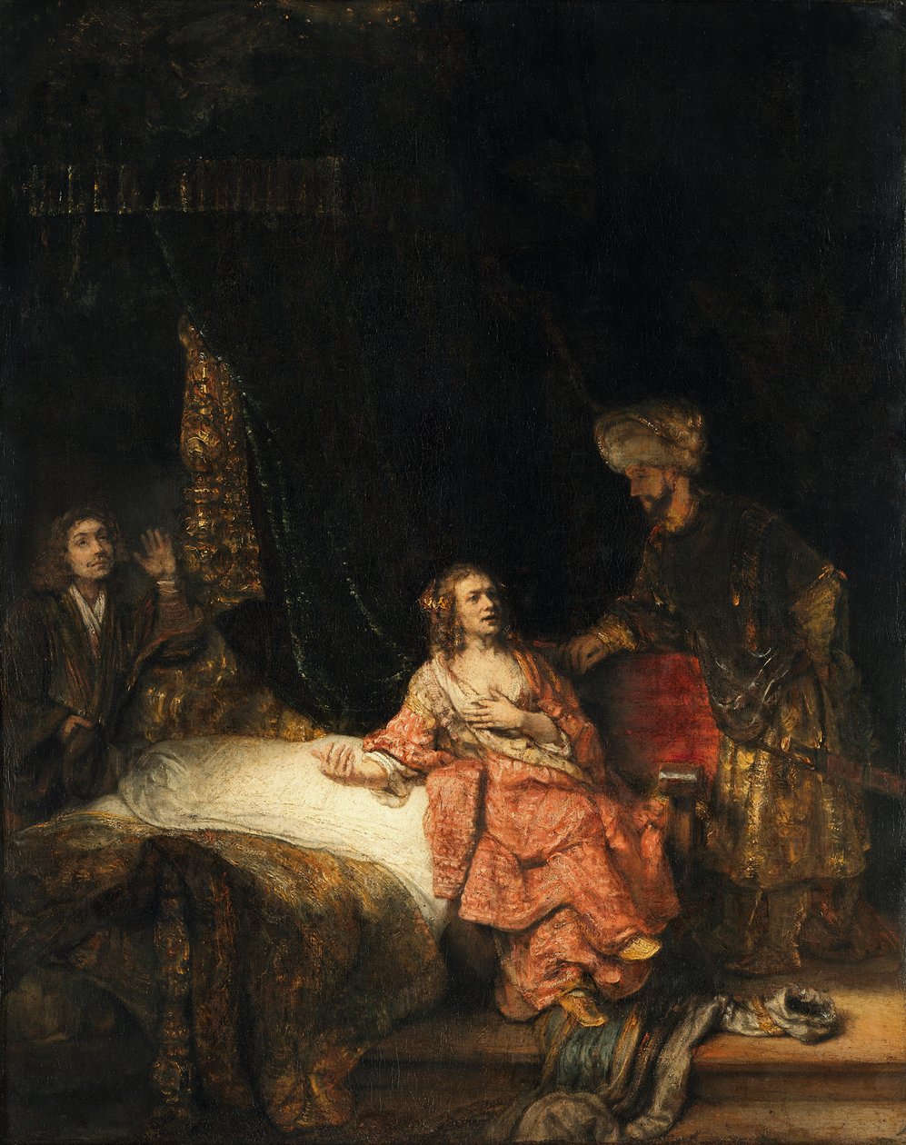 Joosef ja Potifarin vaimo tekijältä Rembrandt