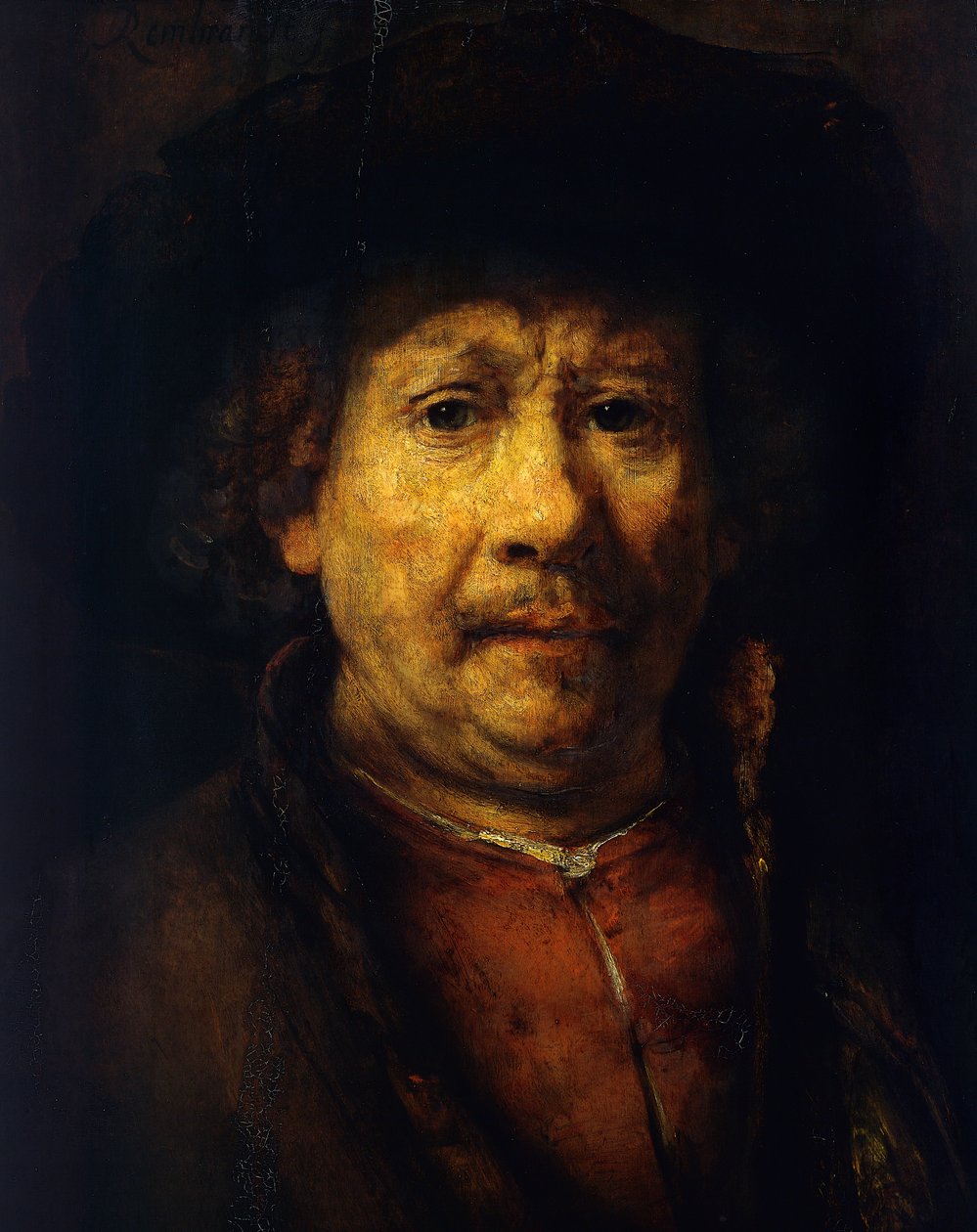 Omakuva tekijältä Rembrandt Harmensz. van Rijn