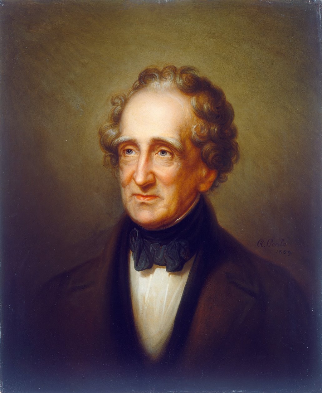 Thomas Sully, 1859. tekijältä Rembrandt Peale