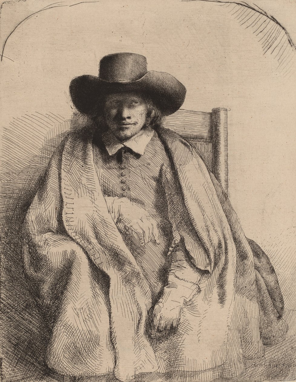 Clement de Jonghe, 1651. tekijältä Rembrandt van Rijn