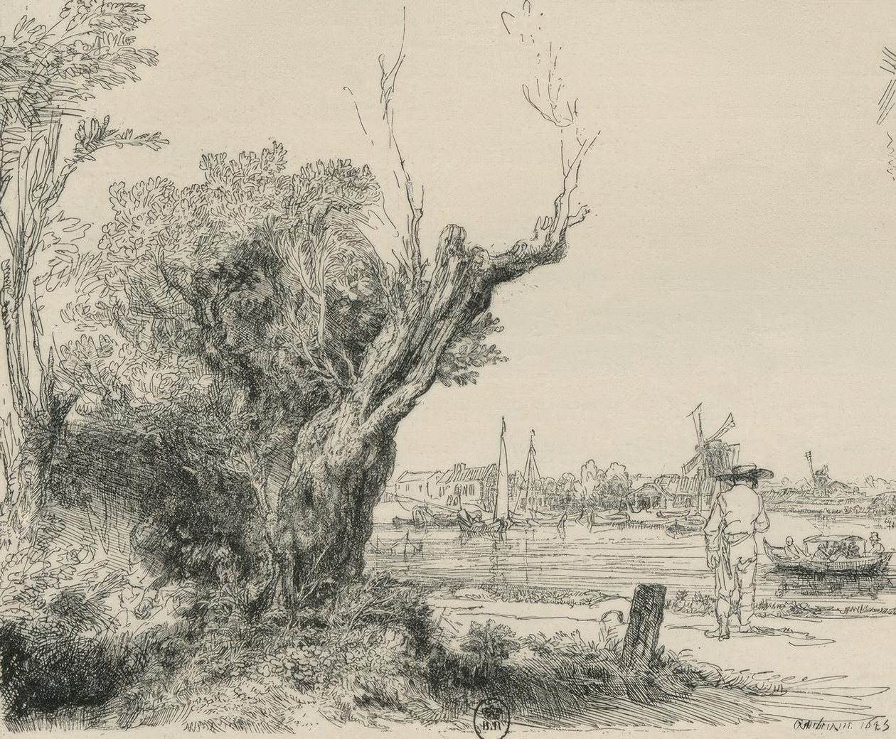 Der Omval tekijältä Rembrandt van Rijn
