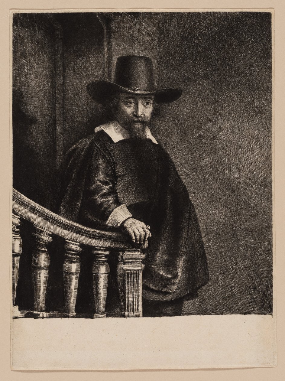 Ephraim Bonus, metge jueu finlandès tekijältä Rembrandt van Rijn