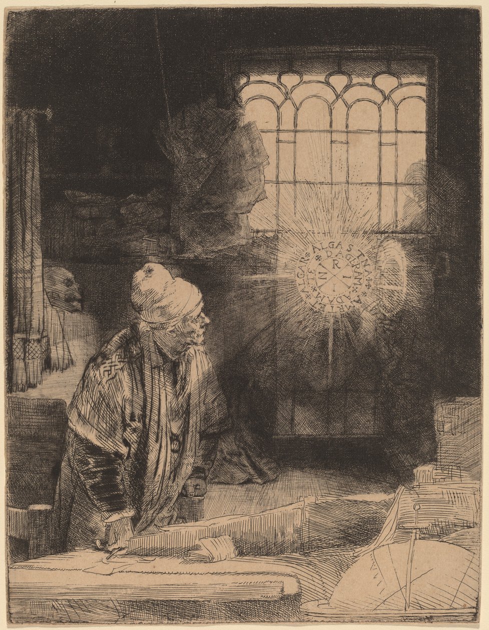 Faust tekijältä Rembrandt van Rijn