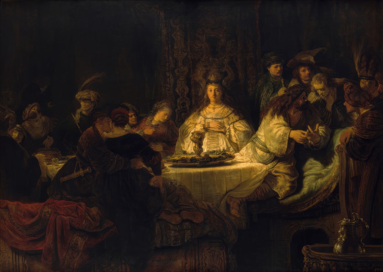 Simpsonit Hochzeit tekijältä Rembrandt van Rijn