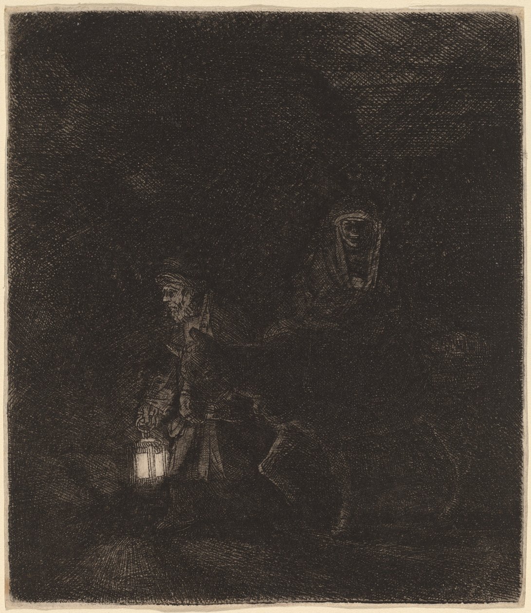 Lento Egyptiin tekijältä Rembrandt van Rijn