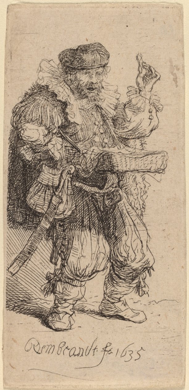 Quacksalver tekijältä Rembrandt van Rijn