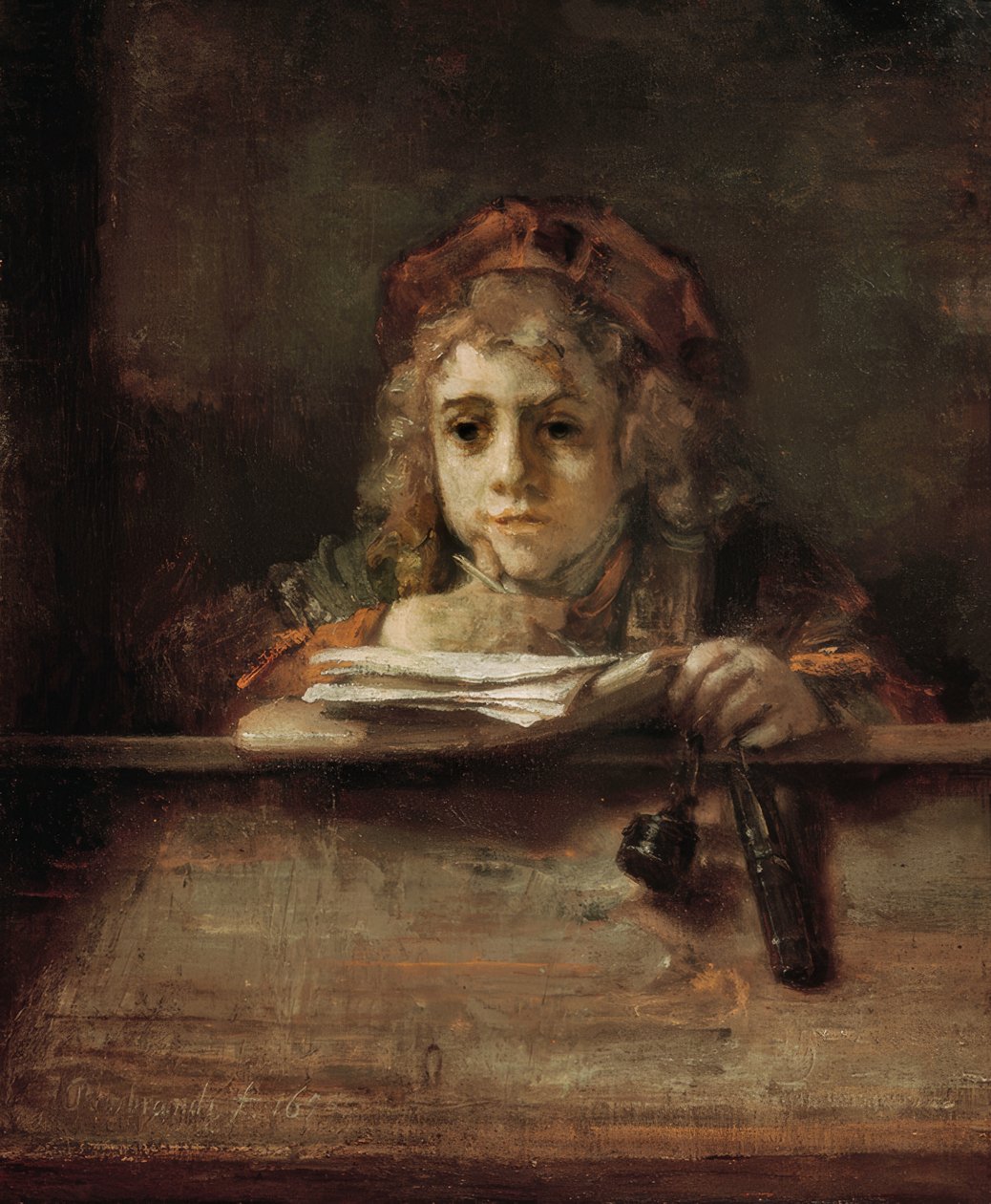 Titus tekijältä Rembrandt van Rijn
