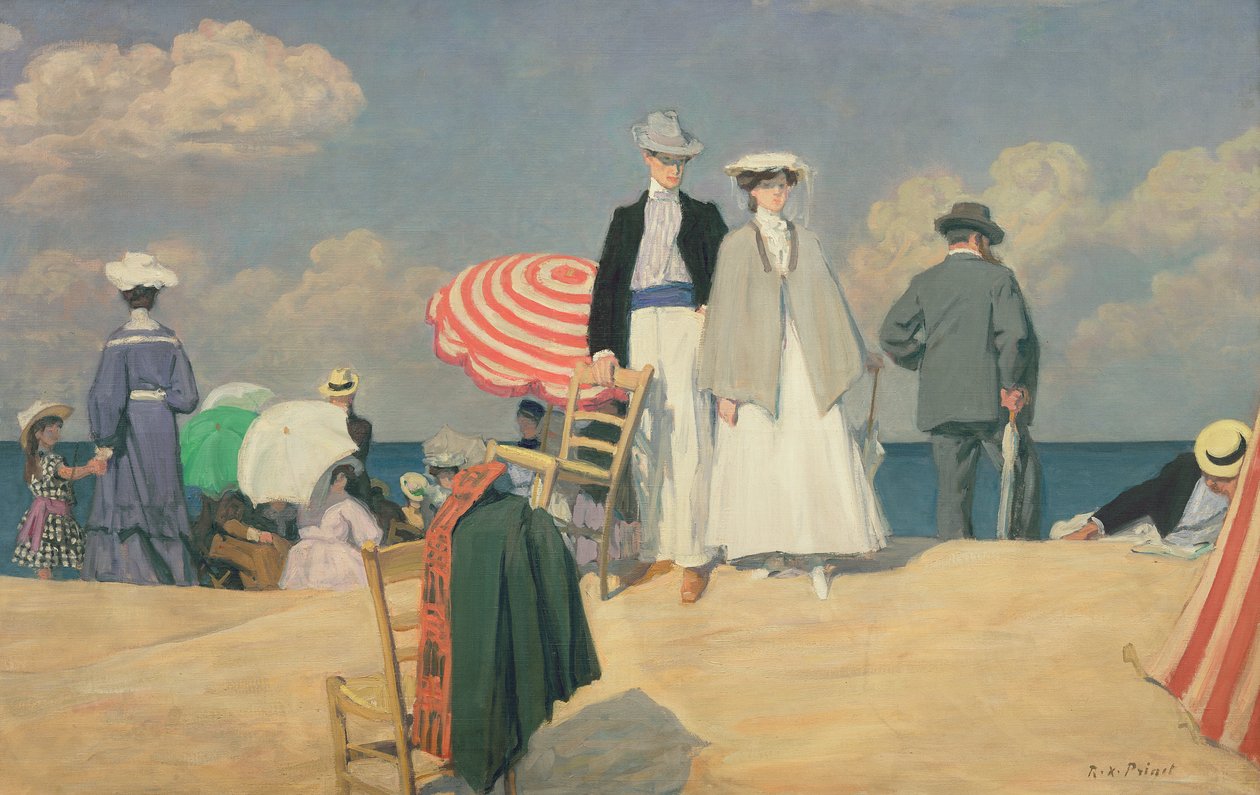 Cabourgin ranta tekijältä René François Xavier Prinet