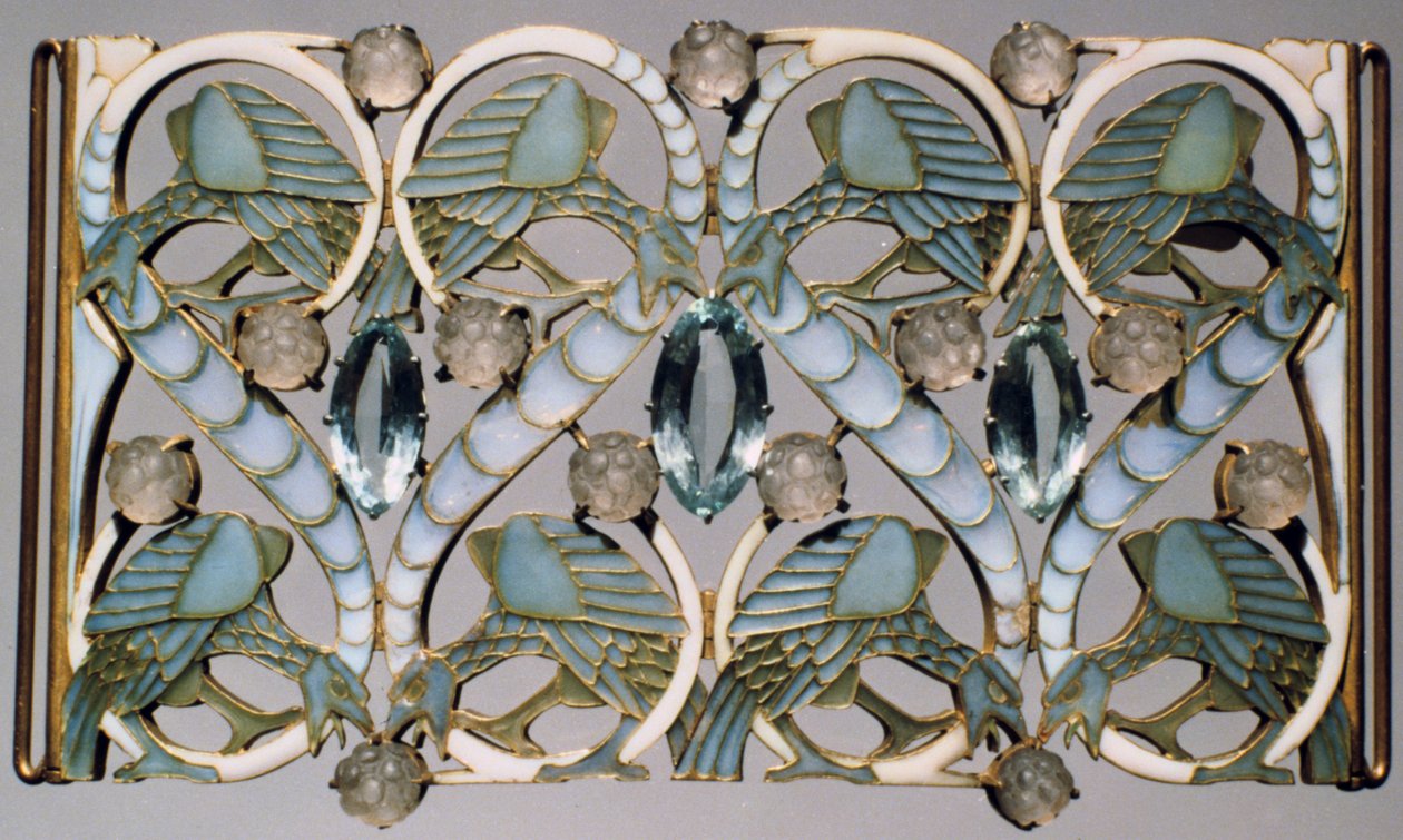 Muistolaatta, 1800-luvun loppu tekijältä Rene Jules Lalique