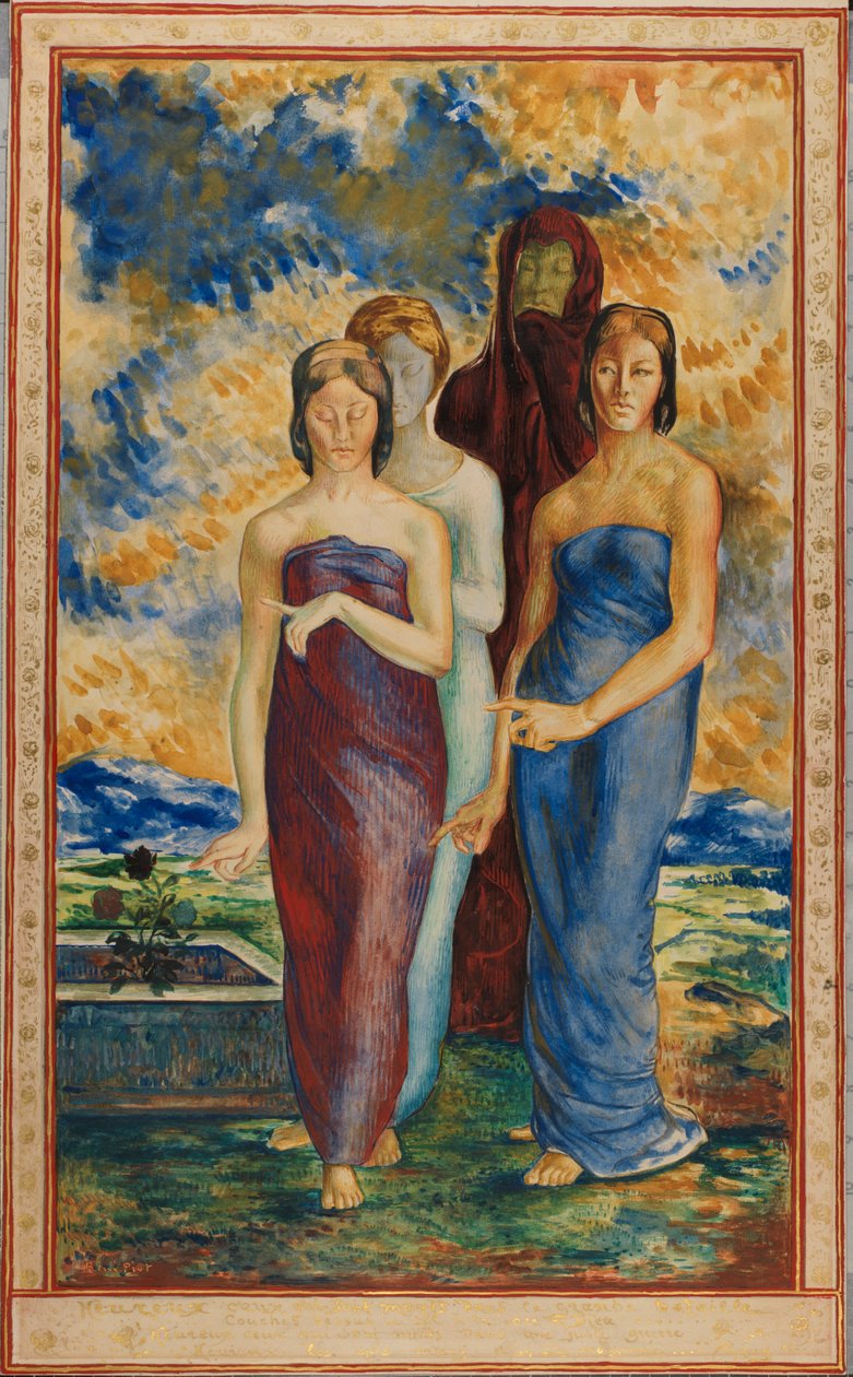 Allegoriset hahmot, 1800-luvun loppu - 1900-luvun alku. tekijältä Rene Piot