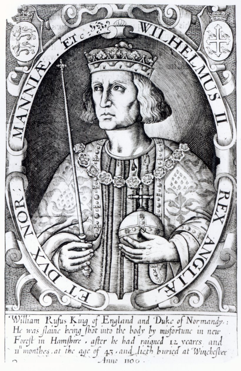 Englannin kuningas William II, 1618 tekijältä Renold Elstrack