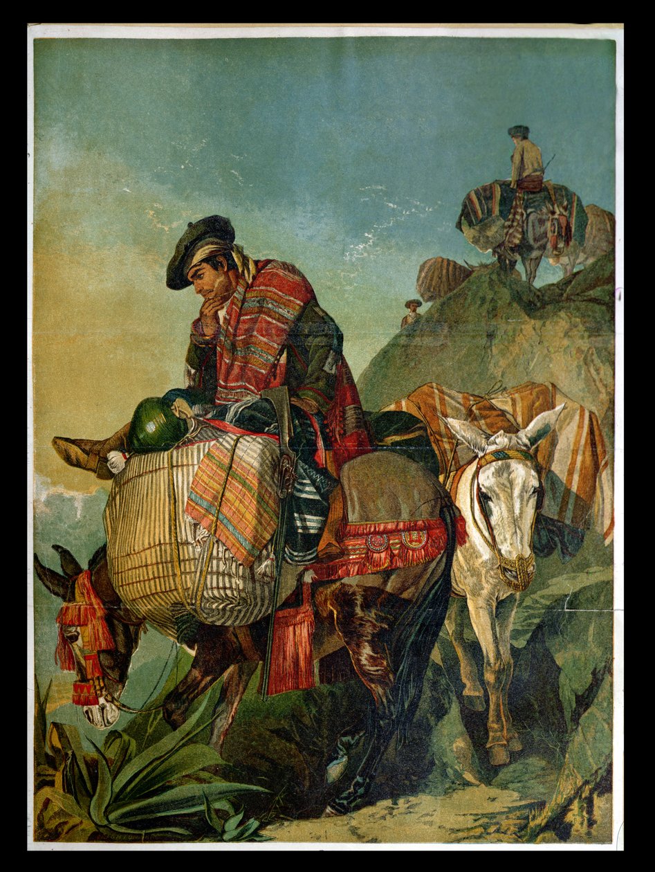 Espanjalainen Contrabandista, 1861 tekijältä Richard Ansdell