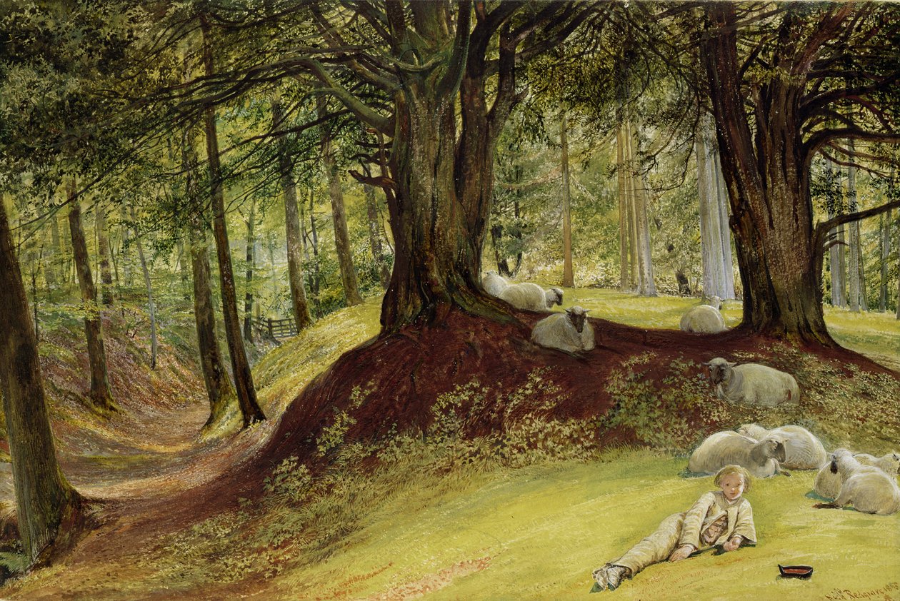 Parkhurst Woods, Abinger, Surrey tekijältä Richard Redgrave