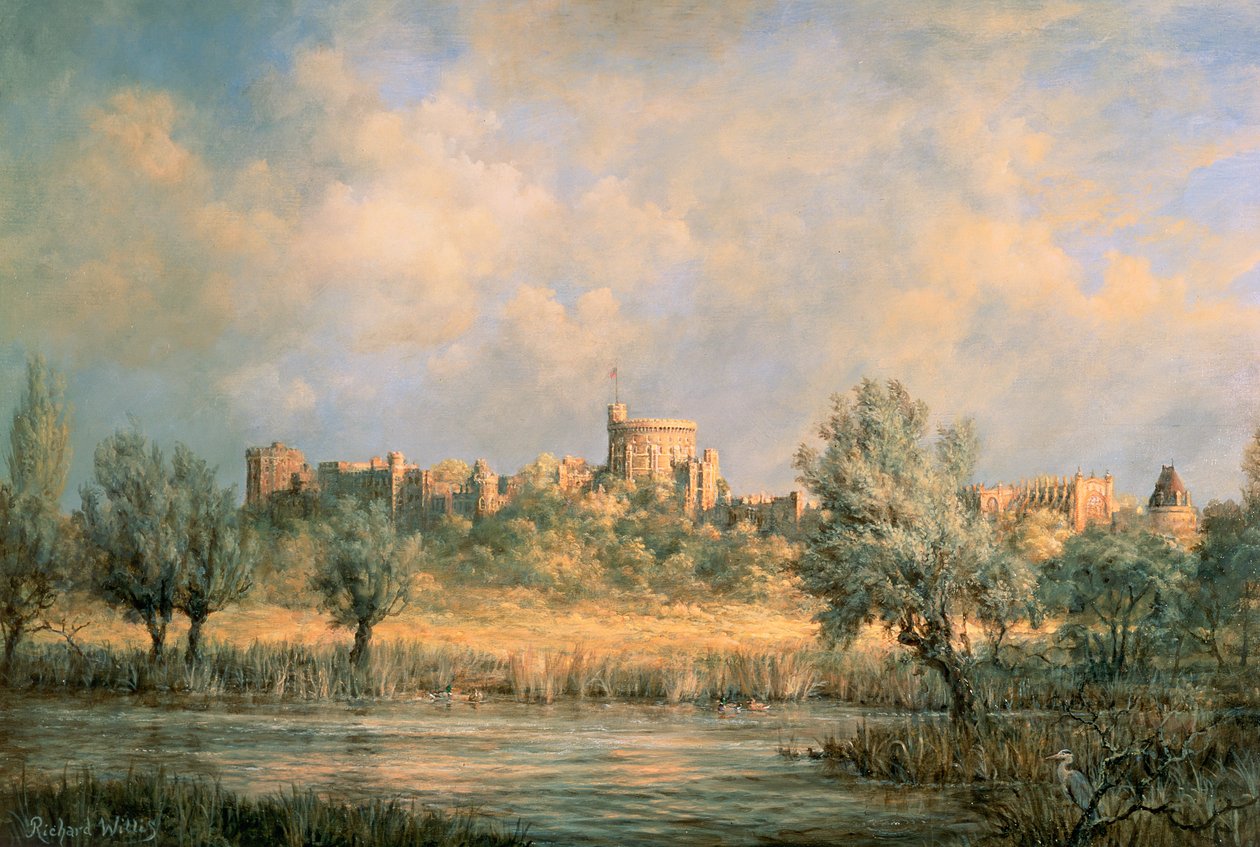 Windsorin linna: Thames-joelta tekijältä Richard Willis