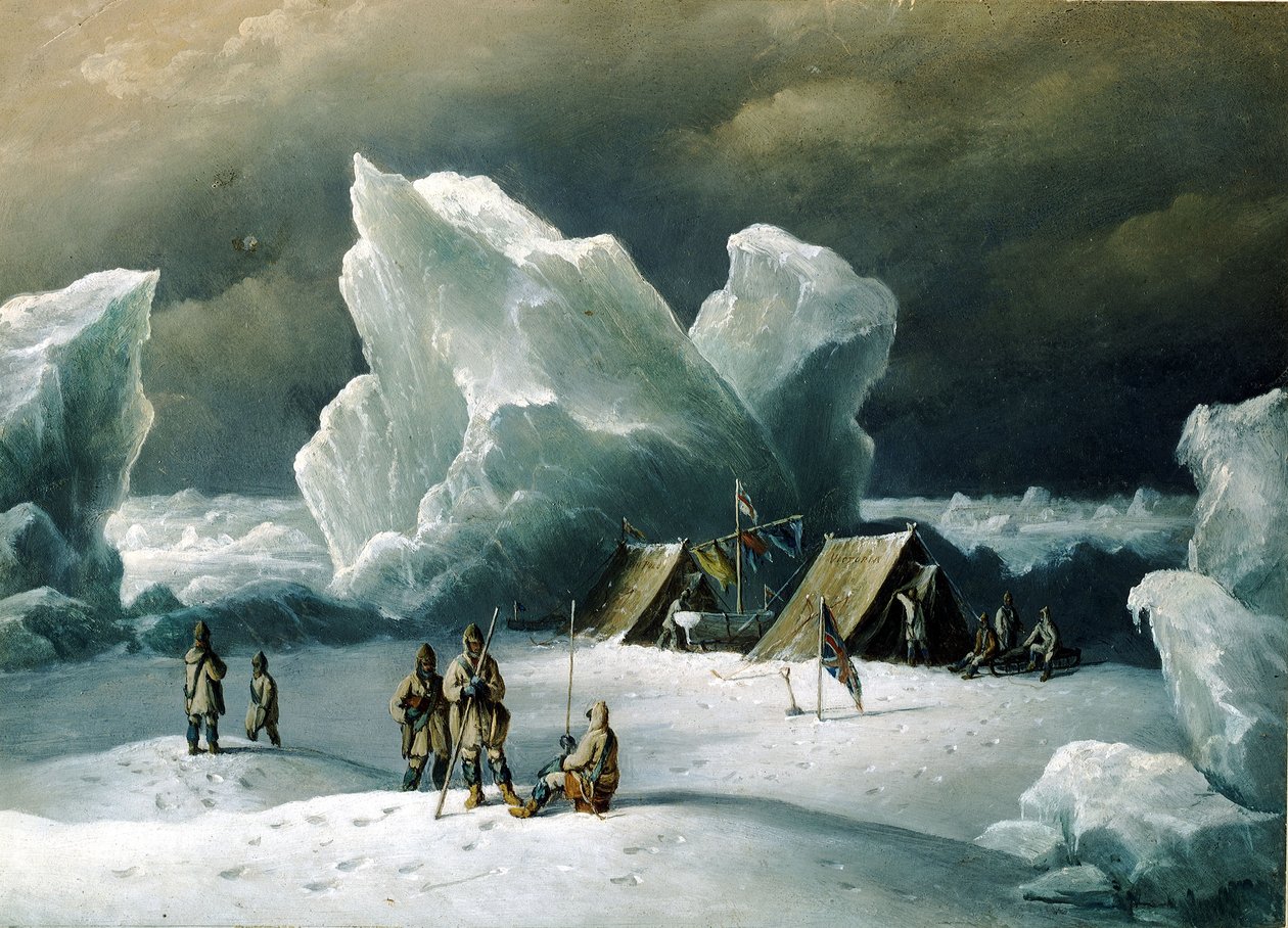 Kapteeni Markhamin pohjoisin leiri... tekijältä Richard Bridges Beechey
