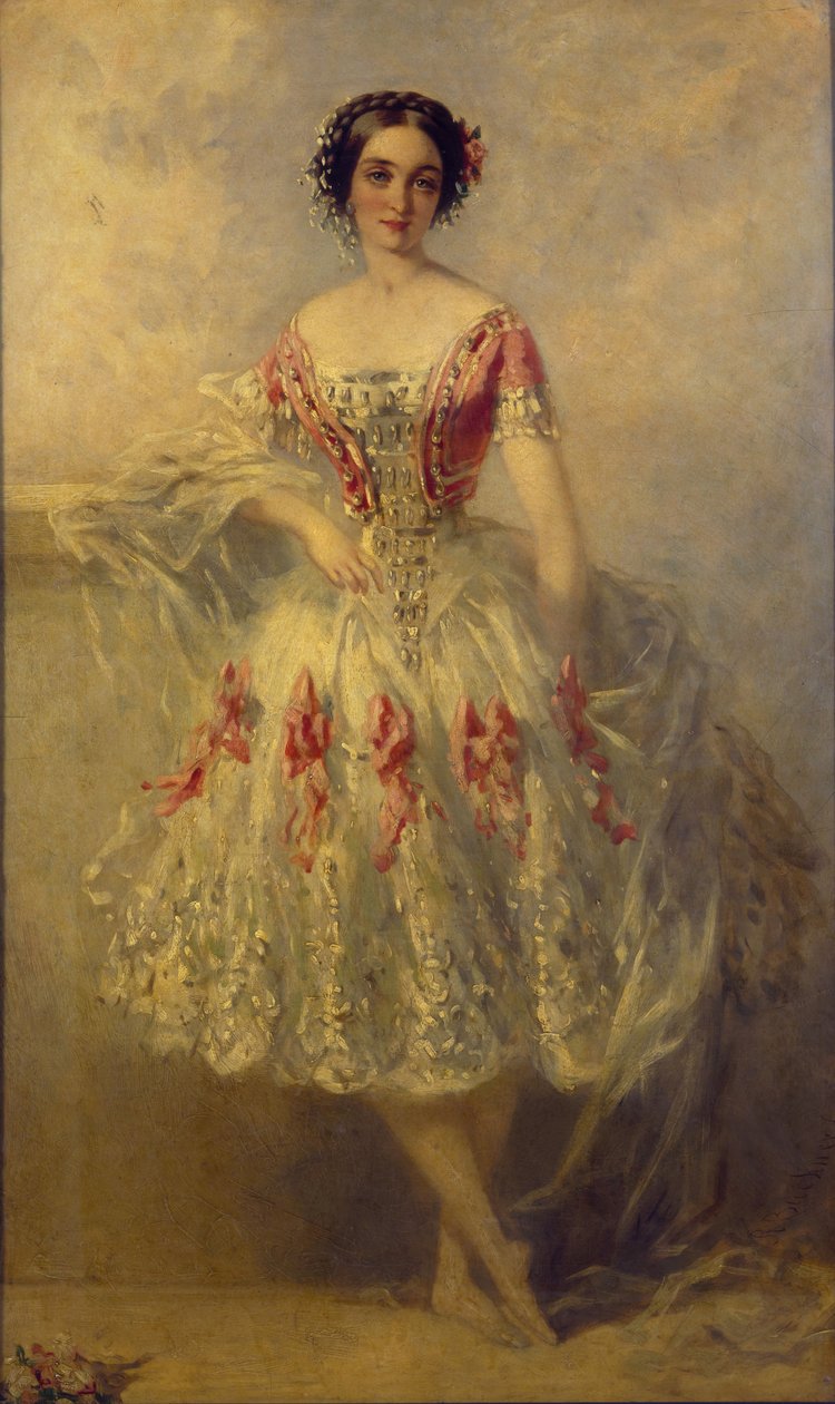 Marie-Adeline Plunkettin muotokuva, 1854. tekijältä Richard Buckner