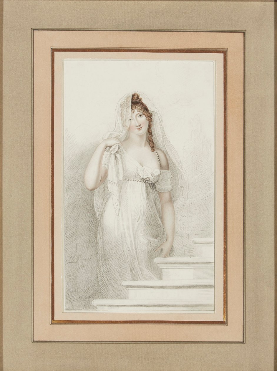 Madame Recamierin muotokuva 1777-1849. tekijältä Richard Cosway