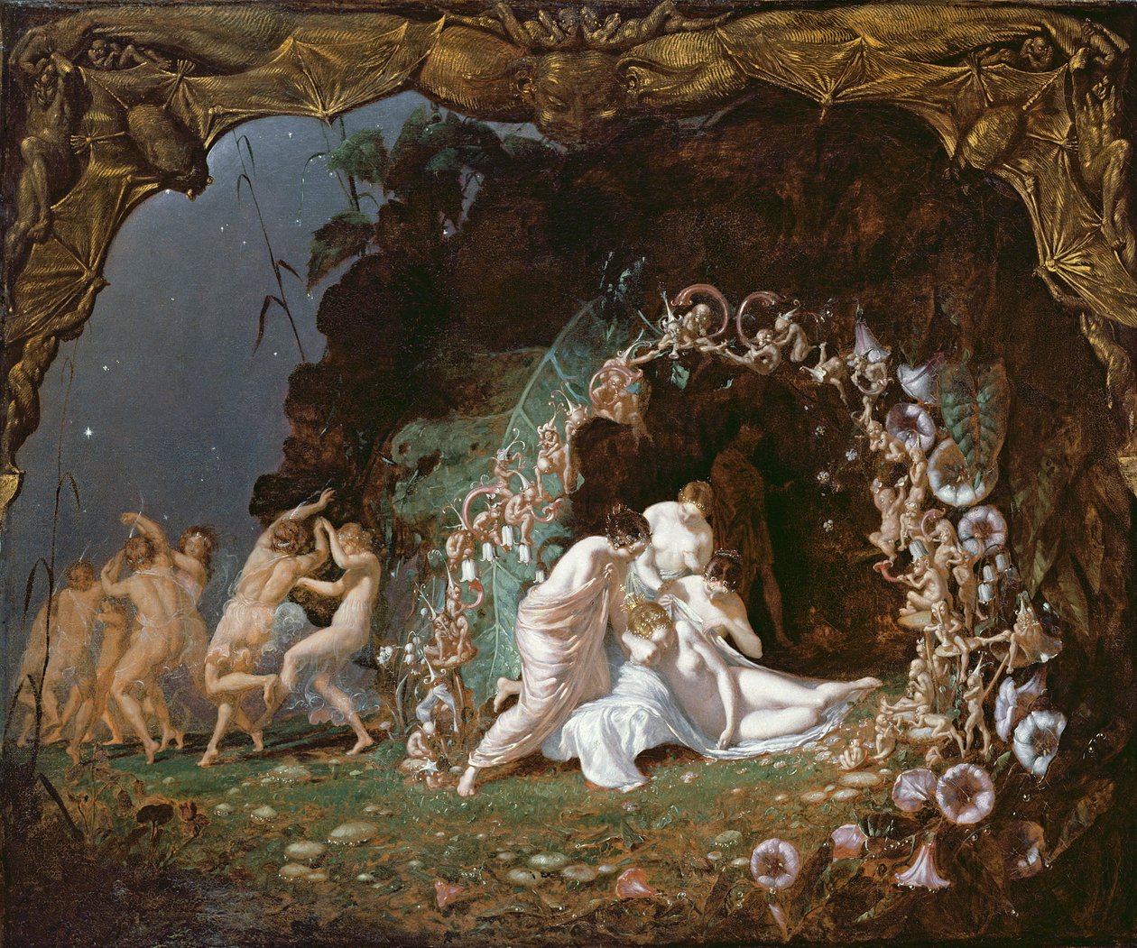 Titania nukkuu tekijältä Richard Dadd