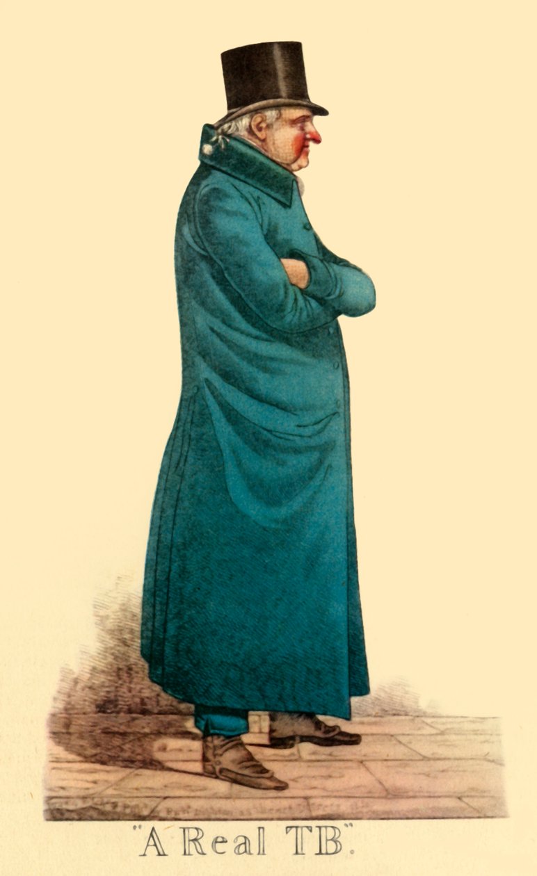 "Todellinen TB", 1824, 1945. tekijältä Richard Dighton