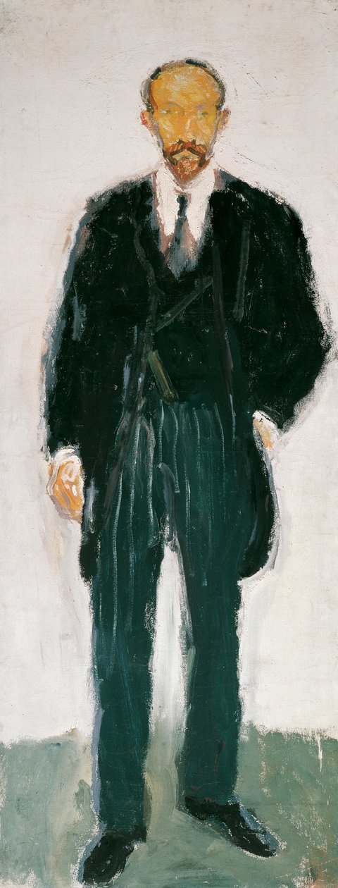 Professori Ernst Diez, ennen vuotta 1907. tekijältä Richard Gerstl
