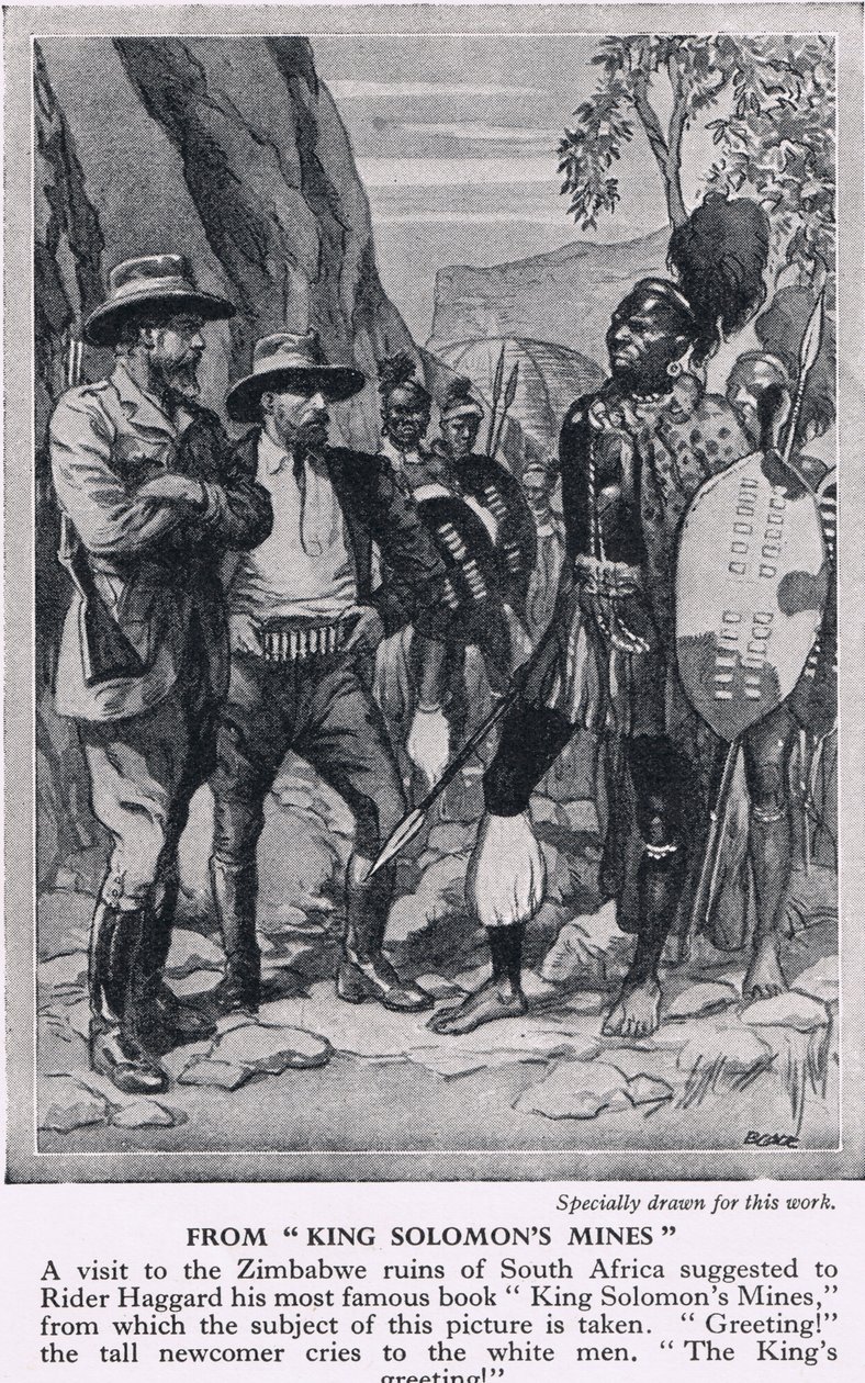 Allan Quatermain tekijältä Richard Henry Brock