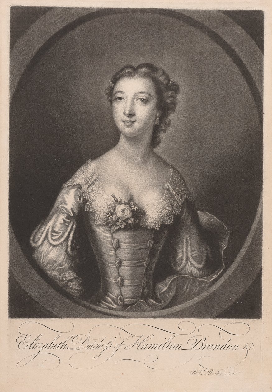 Hamilton Brandonin herttuatar Elizabeth tekijältä Richard Houston