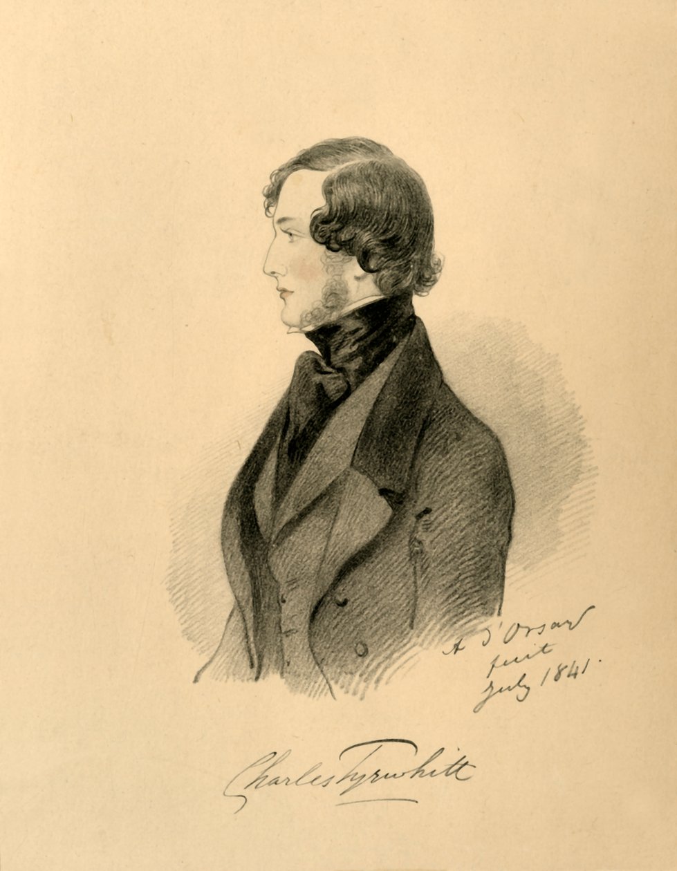 Charles Tyrwhitt, 1841. tekijältä Richard James Lane