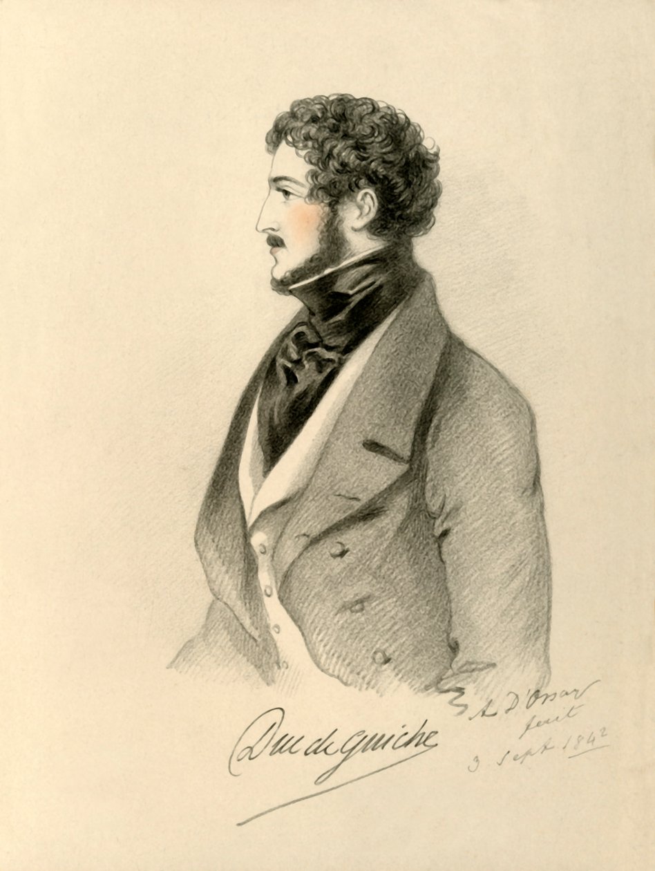 Guichen herttua, 1842. tekijältä Richard James Lane
