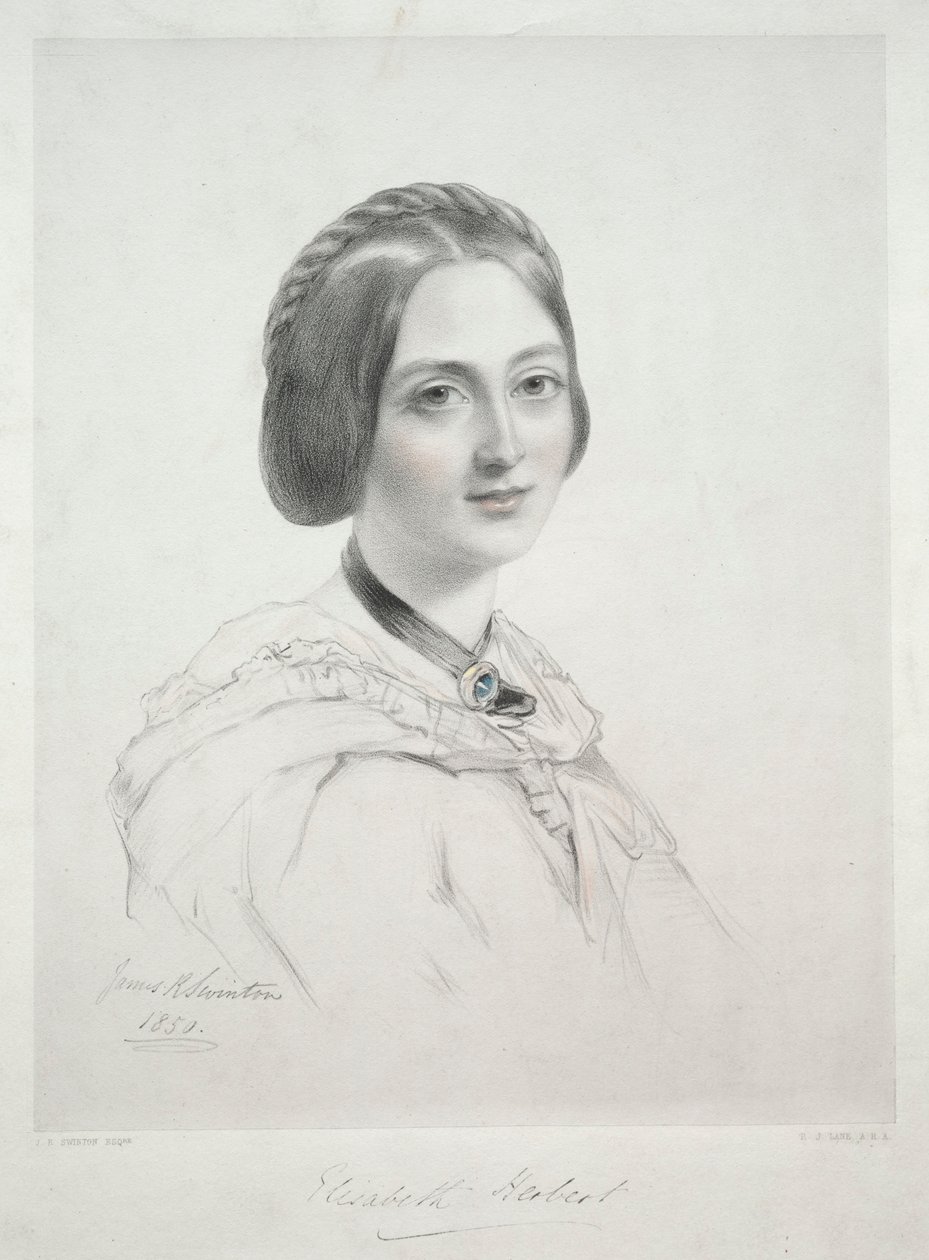 Lady Elizabeth Herbert. tekijältä Richard James Lane