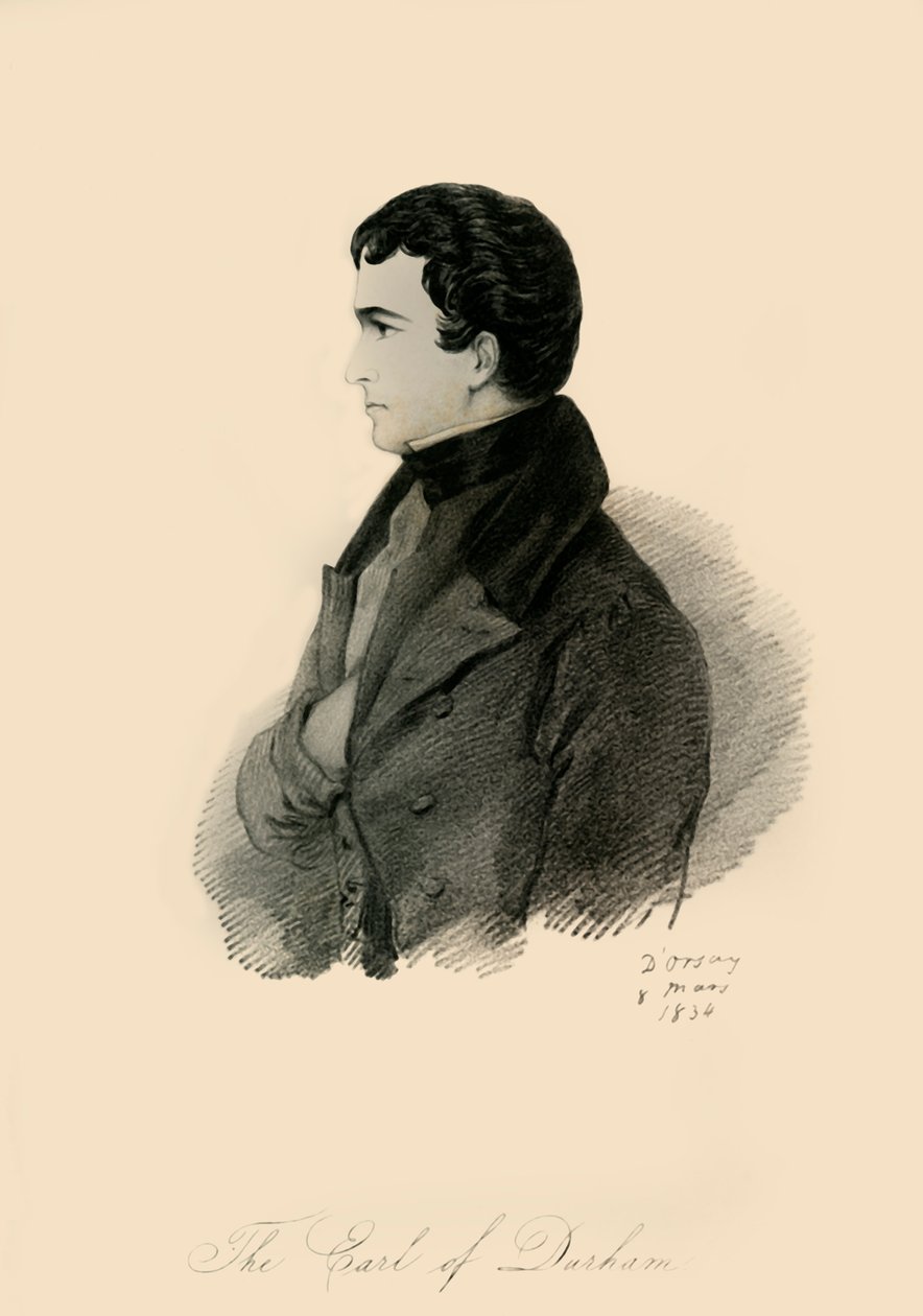 Durhamin jaarli, 1834. tekijältä Richard James Lane