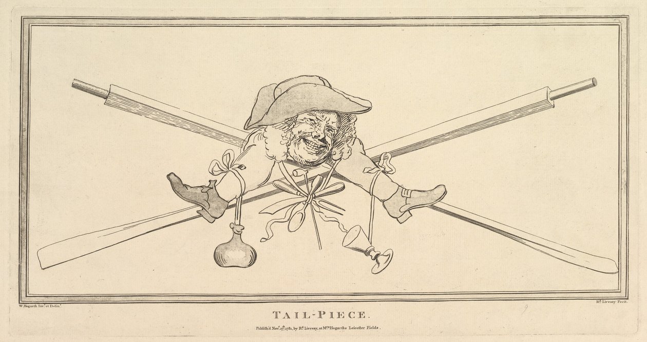 Tail-piece, 27. marraskuuta 1781. tekijältä Richard Livesay