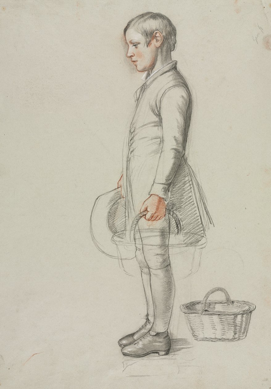 Study for Country serkut, n. 1847-1848. tekijältä Richard Redgrave