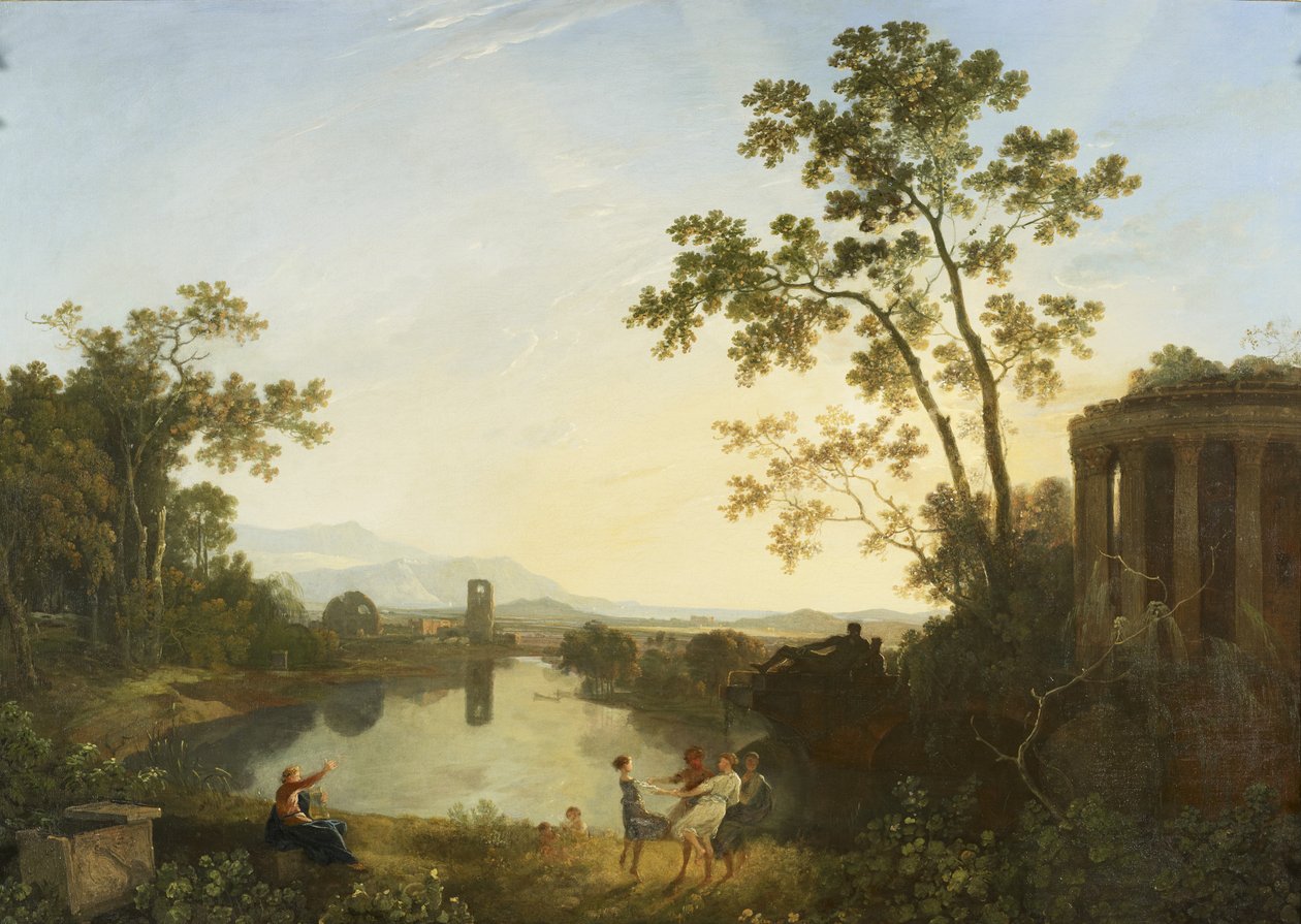 Apollo ja vuodenajat (öljy kankaalle) tekijältä Richard Wilson