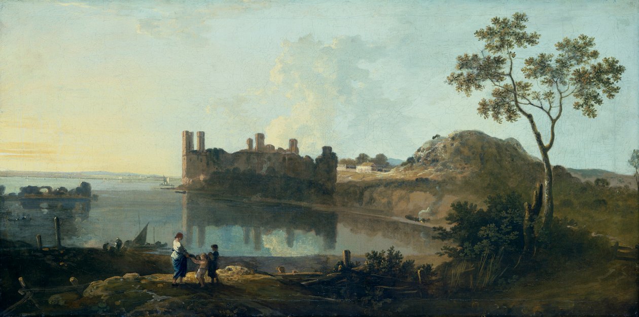 "Caernarvonin linna", 1733-1782 tekijältä Richard Wilson