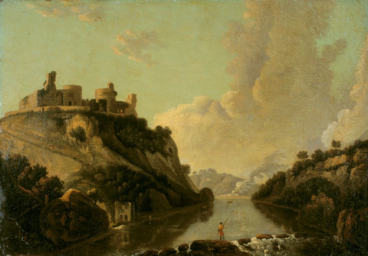 Cilgerranin linna, 1730-1780. tekijältä Richard Wilson