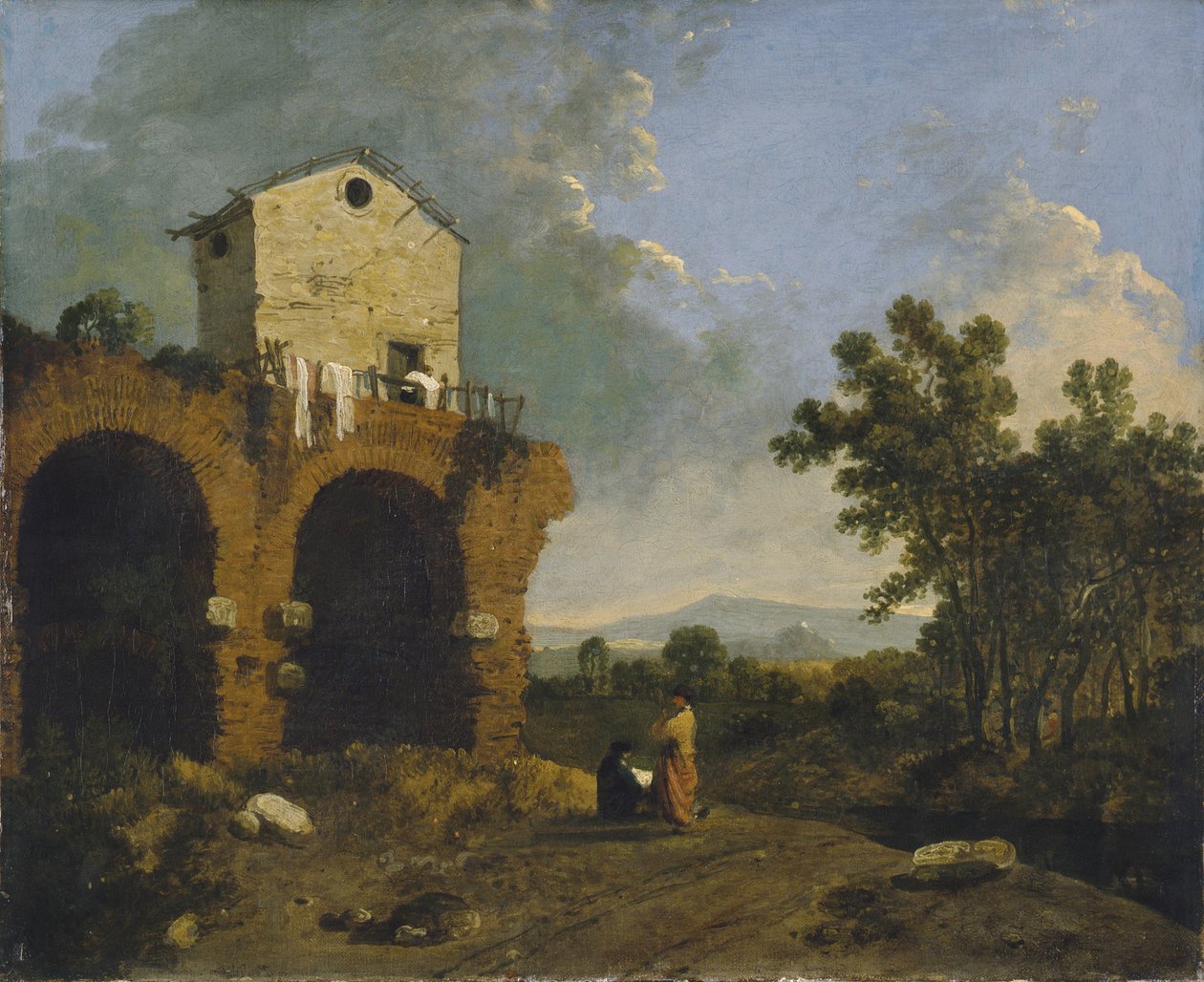 Hadrianuksen huvila, lähellä Tivolia tekijältä Richard Wilson