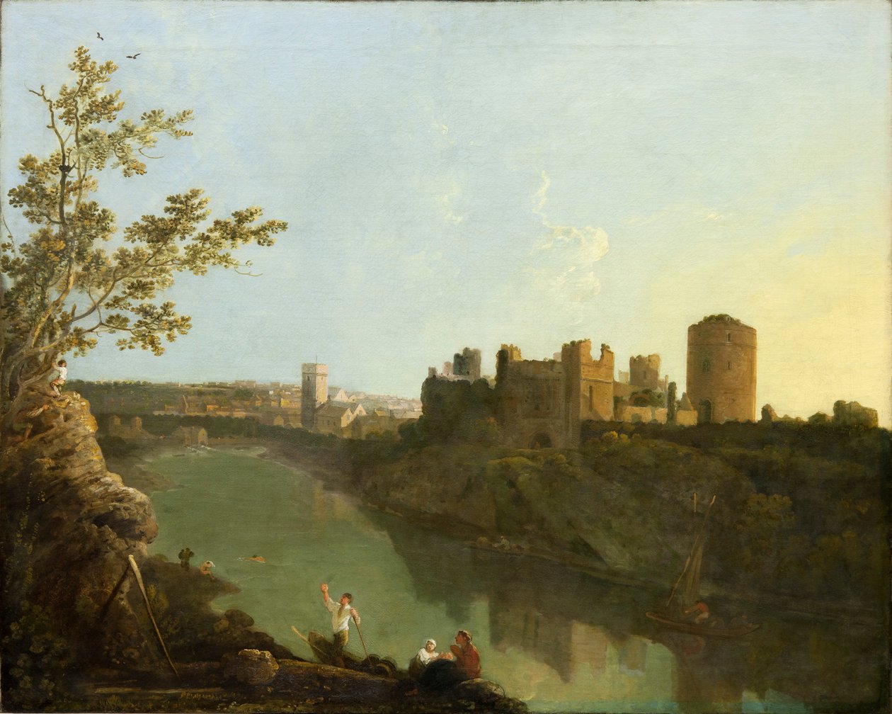 "Pembroken kaupunki ja linna", 1765 tekijältä Richard Wilson