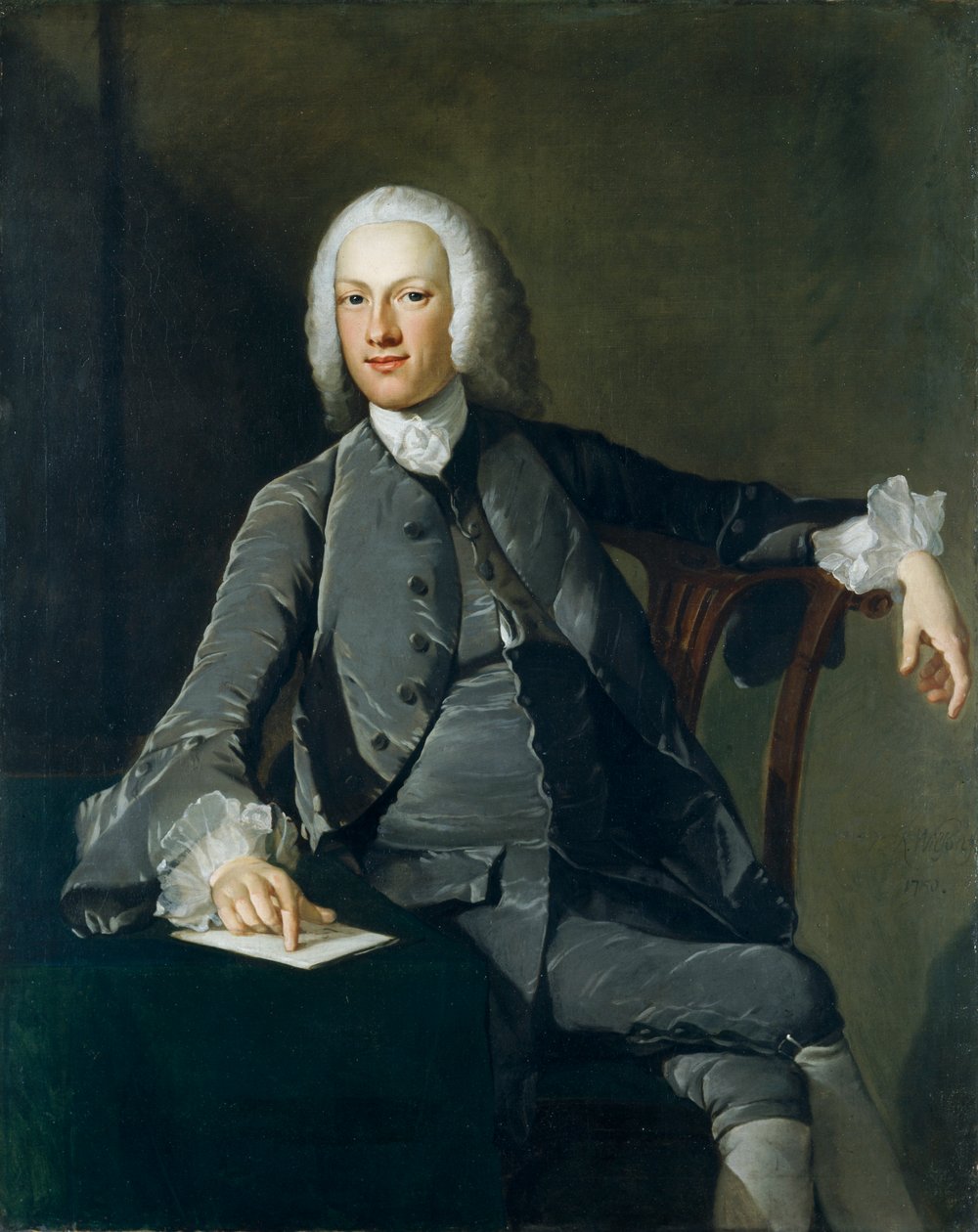 Sir Edward Lloyd d. 1795, 1750. tekijältä Richard Wilson