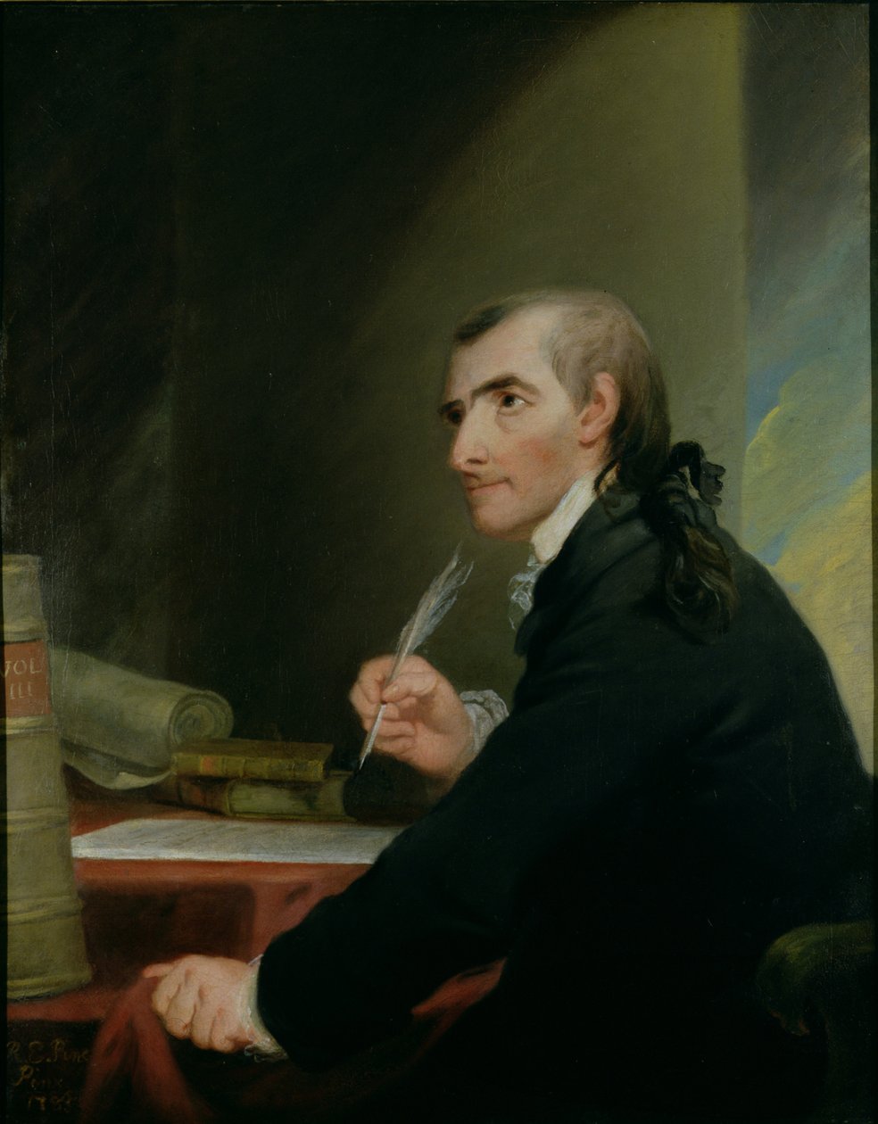 Francis Hopkinson (1738-91) tekijältä Robert Edge Pine