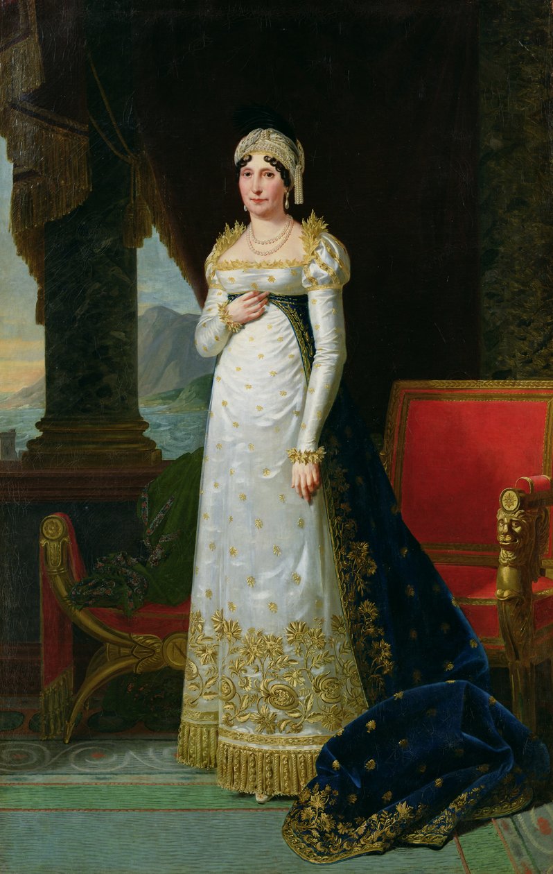Marie-Laetitia Ramolino (1750-1836) 1813 tekijältä Robert Lefevre