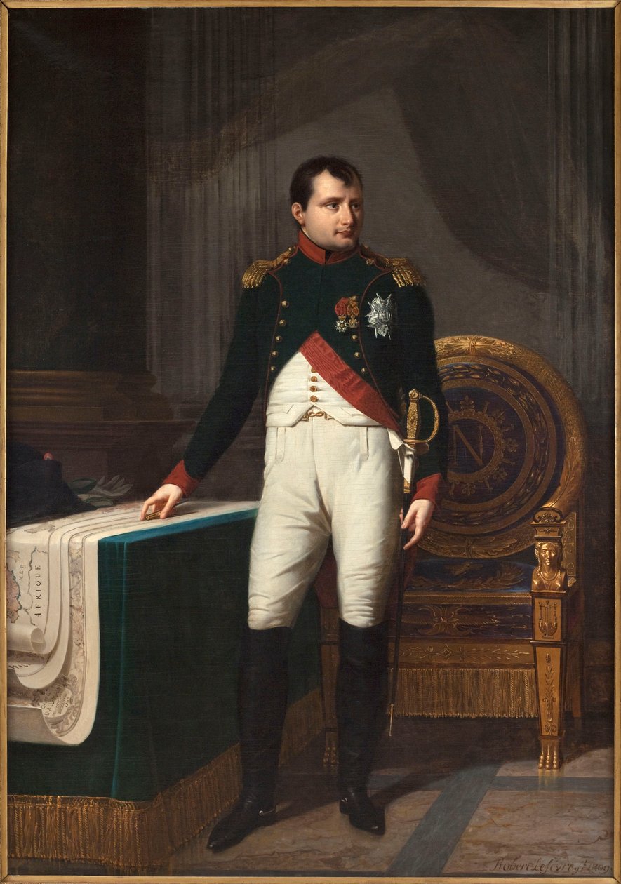 Muotokuva de Napoléon Ier tekijältä Robert Lefevre